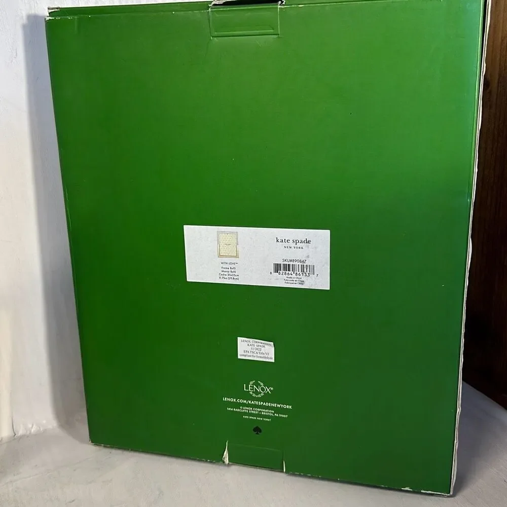 Kate Spade New York With‎ Love 8x10 Frame by Lenox